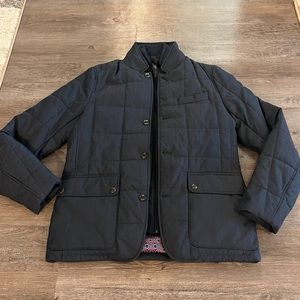 Ted baker men’s navy puffer jacket removable zipper liner size 3 medium